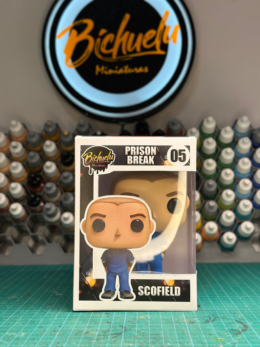 Michael Scofield | Figura Coleccionable Inspirada en Prison Break | Edición Exclusiva para Fans de Series