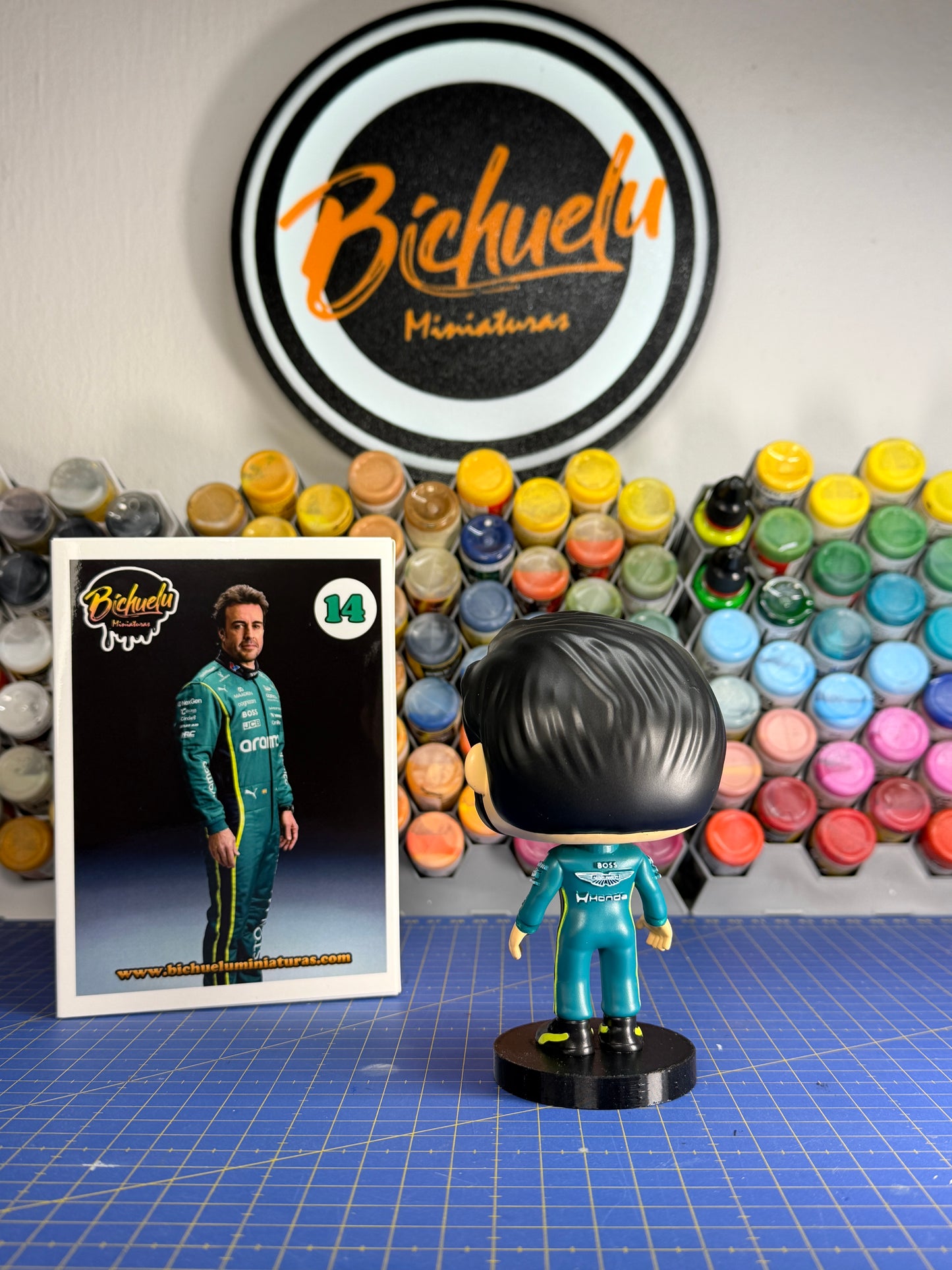 Fernando Alonso 2025 | Collectible Figure Inspired by F1 2025 | Exclusive Edition for Formula 1 Fans