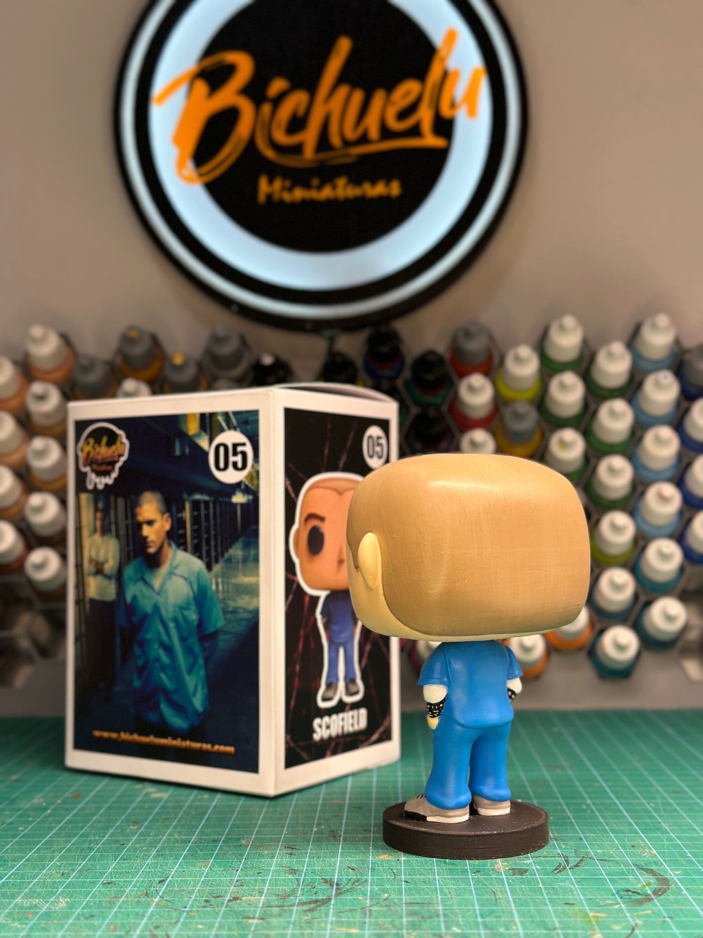 Michael Scofield | Figura Coleccionable Inspirada en Prison Break | Edición Exclusiva para Fans de Series