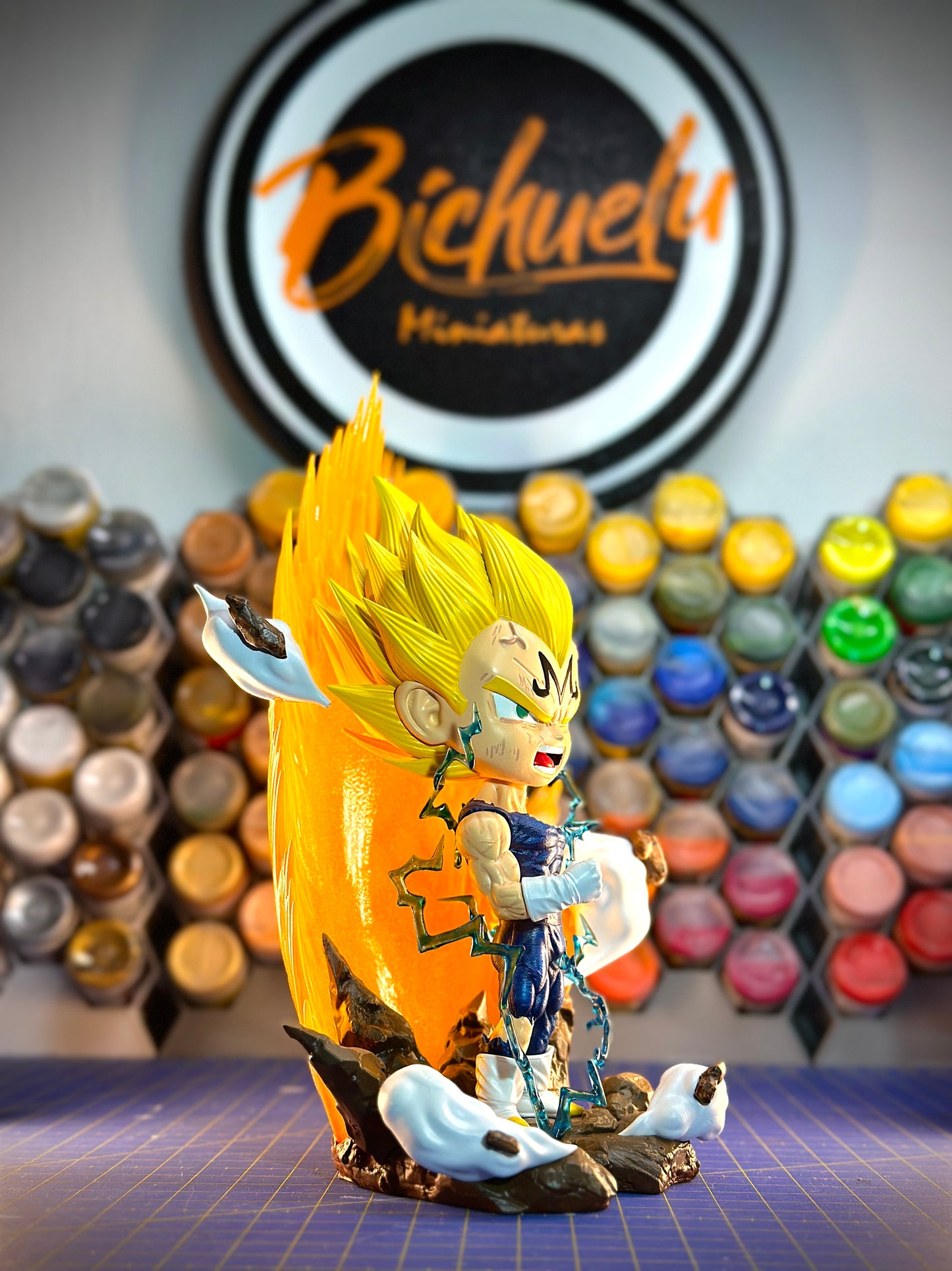 Majin Vegeta | Figura Coleccionable Inspirada en Dragon Ball Z | Edición Exclusiva para Fans del Anime