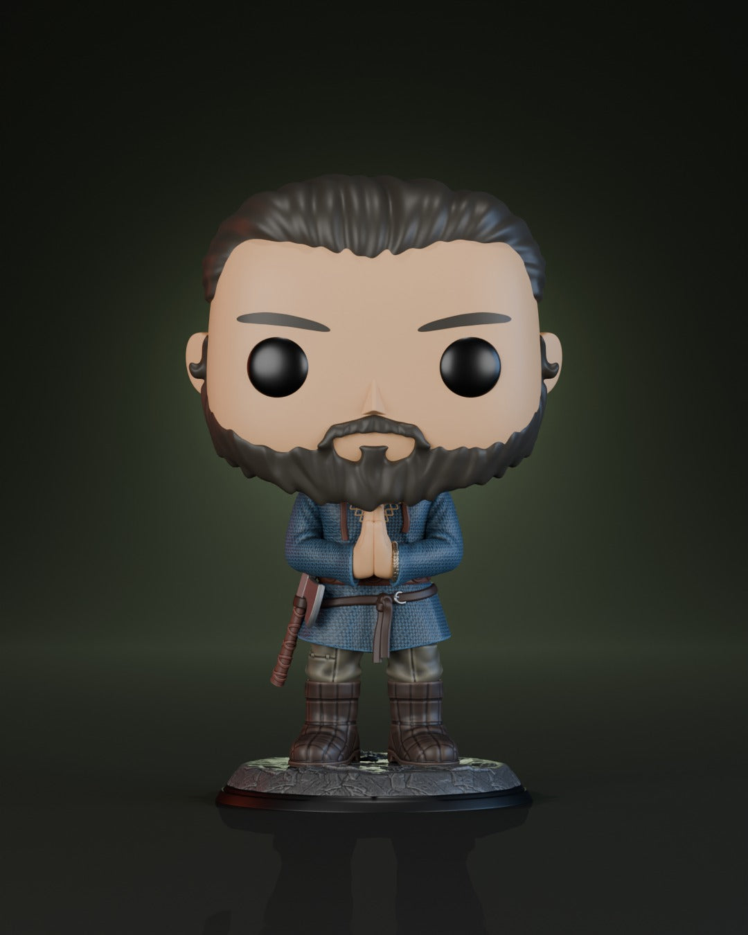 Athelstan | Figura Coleccionable Inspirada en Vikings | Estilo Pop Exclusivo