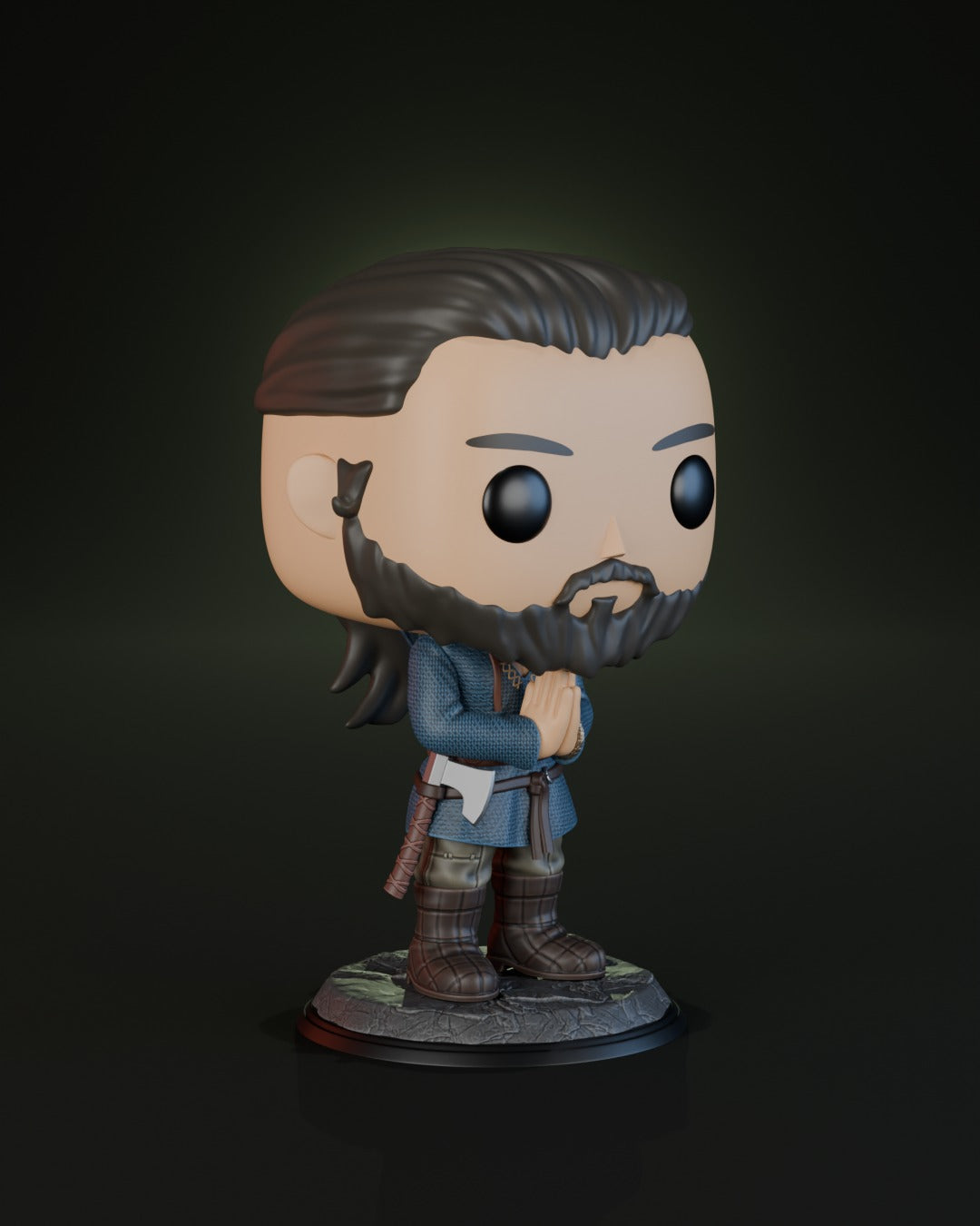 Athelstan | Figura Coleccionable Inspirada en Vikings | Estilo Pop Exclusivo