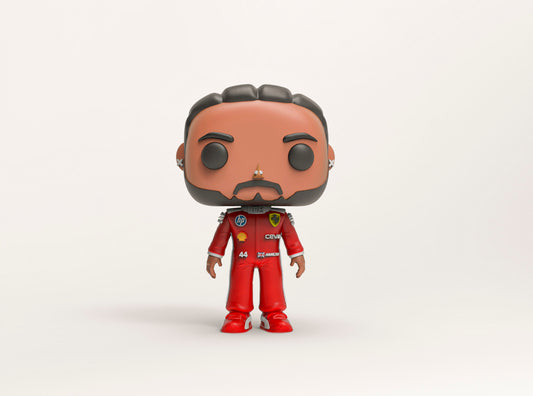 *NUEVO* Lewis Hamilton 2026 | Figura Coleccionable Inspirada en un Múltiple Campeón del Automovilismo 2025 | Edición Exclusiva para Fans de la Velocidad