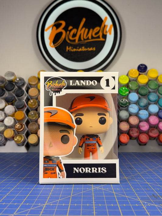 Lando Norris 2026 | Figura Coleccionable Inspirada en la F1 | Edición Exclusiva para Fans del Automovilismo