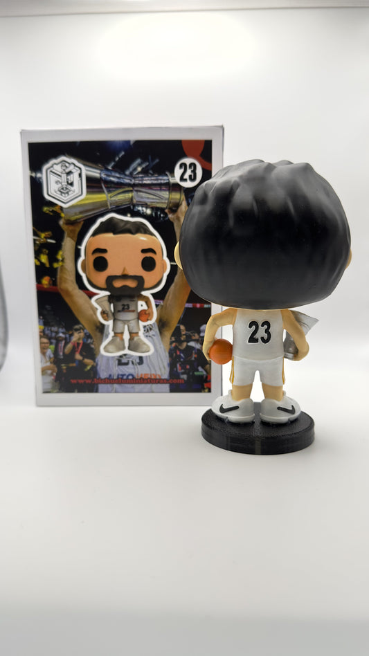 Sergio Llull | Collectible Figure Inspired by the Real Madrid Player | Limited Edition for Basketball Fans