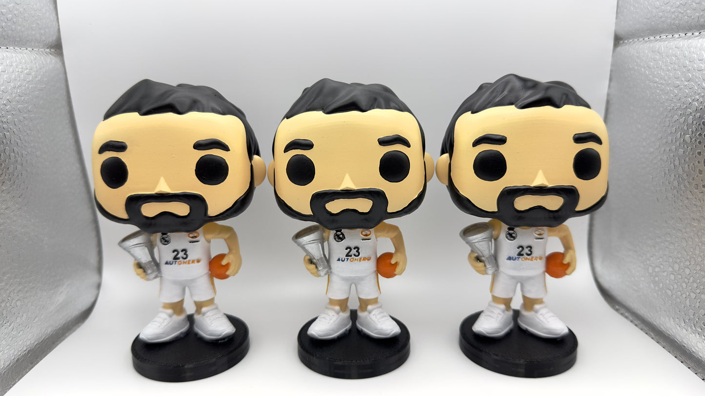 Sergio Llull | Collectible Figure Inspired by the Real Madrid Player | Limited Edition for Basketball Fans