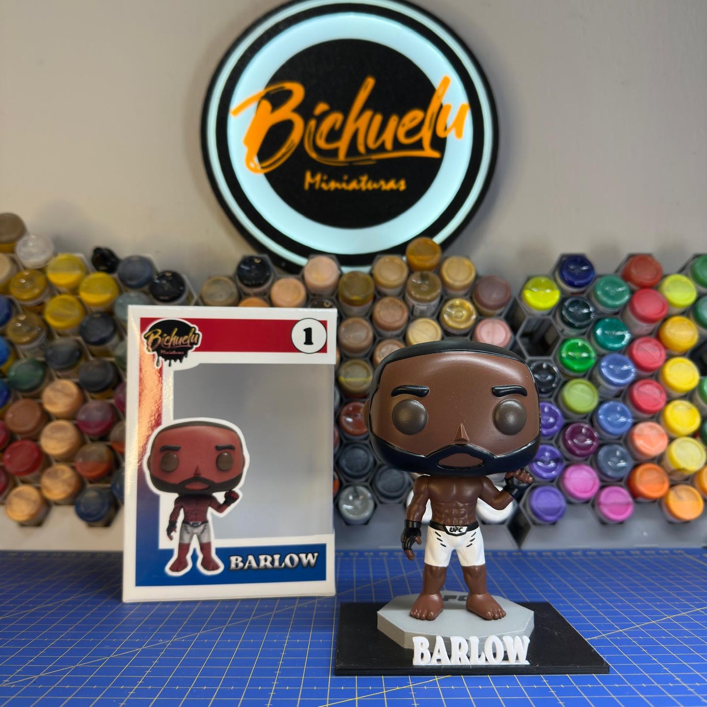 Figura Danny Barlow UFC | Coleccionable Exclusivo para Fans de las MMA