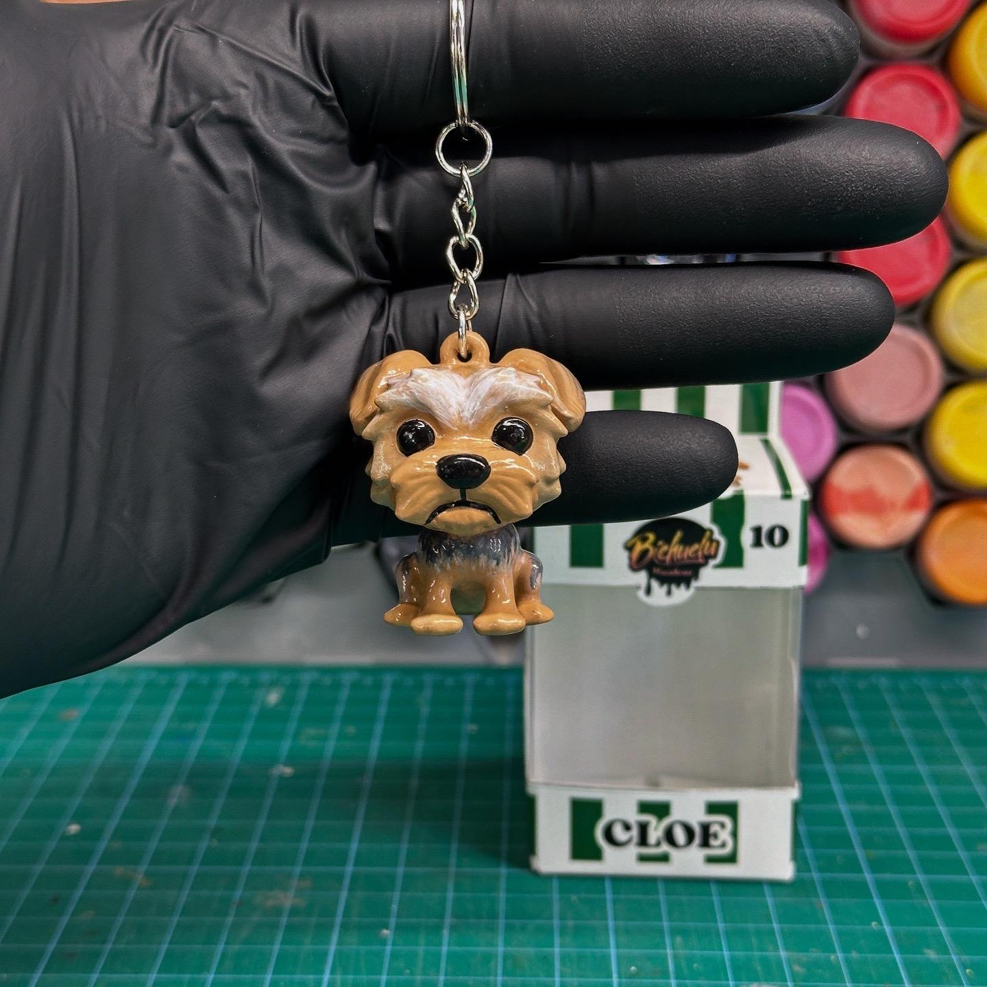 Llavero Personalizado Mascota | Recuerdo Único de tu Compañero Peludo