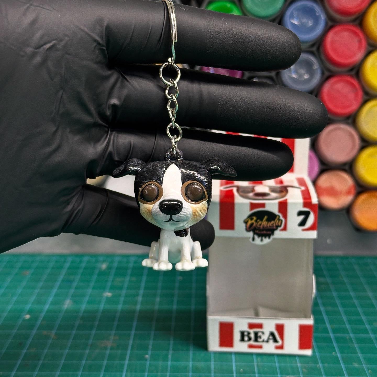 Llavero Personalizado Mascota | Recuerdo Único de tu Compañero Peludo
