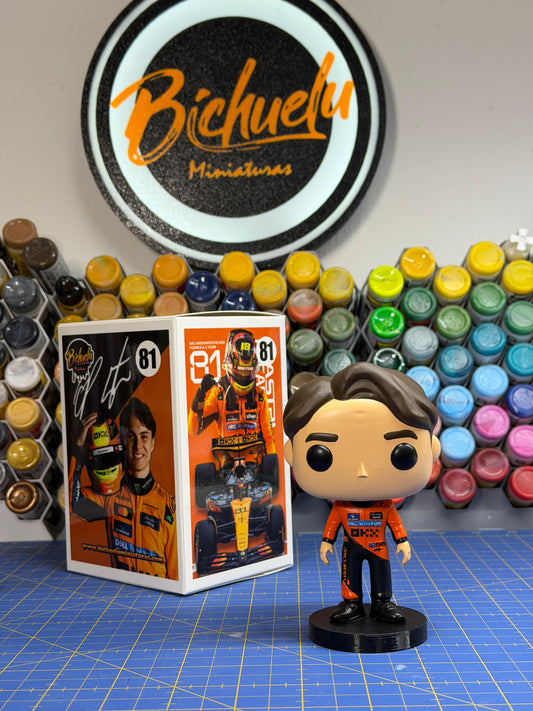 Oscar Piastri | Figura Coleccionable Inspirada en la F1 | Edición Exclusiva para Fans del Automovilismo