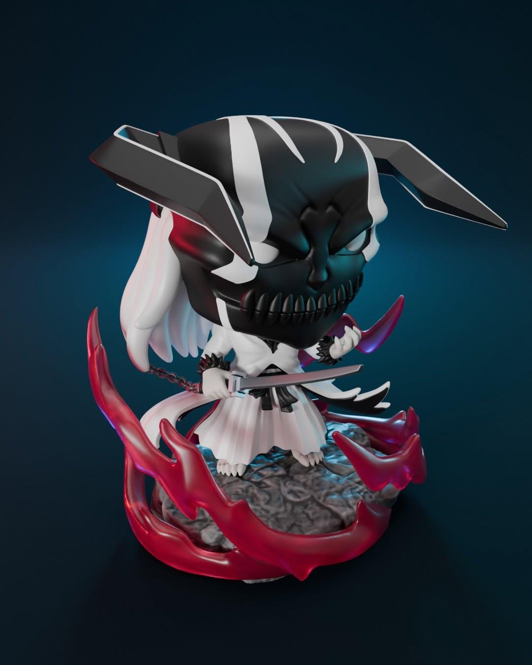 Hollow Ichigo | Bleach-Inspired Collectible Figure | Anime Fan-Exclusive Dark Edition