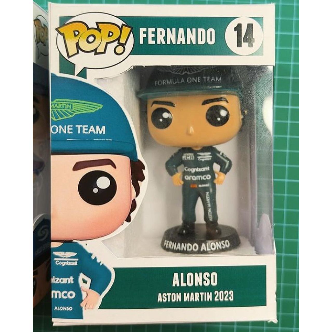 Funko Pop Fernando Alonso, formula one