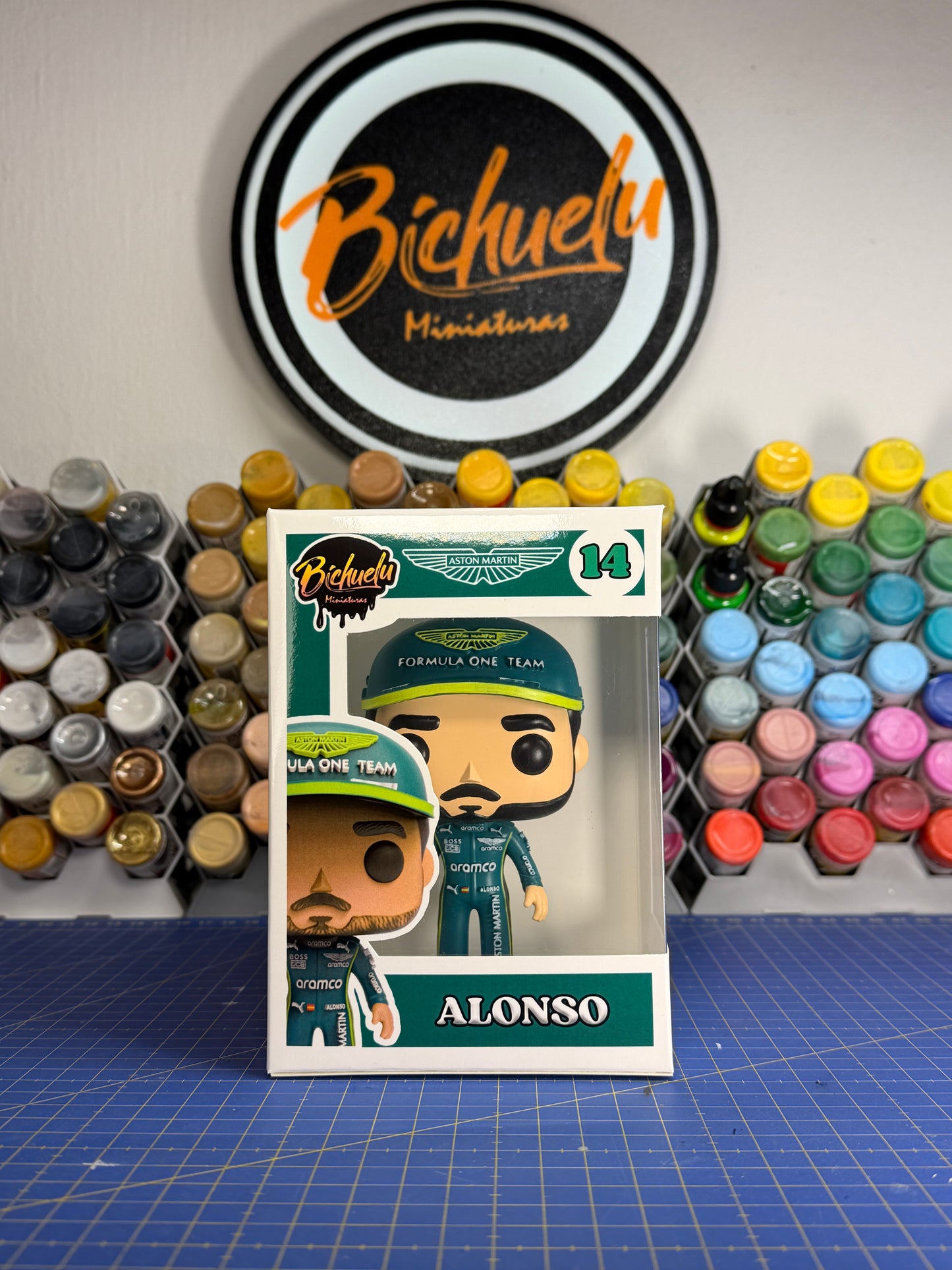 Fernando Alonso 2025 | Collectible Figure Inspired by F1 2025 | Exclusive Edition for Formula 1 Fans