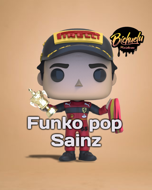 Funko Pop Carlos Sainz Silverstone (Edición Limitada)