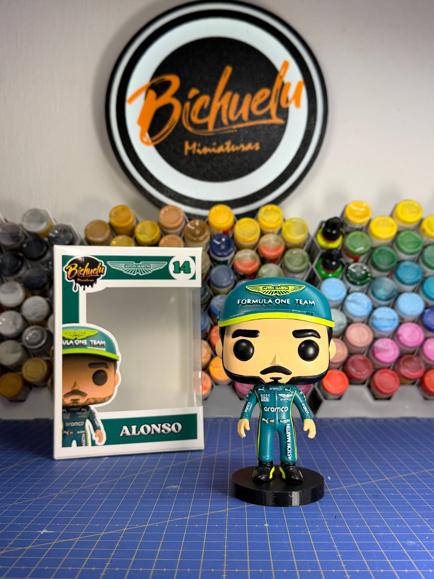 Fernando Alonso 2025 | Collectible Figure Inspired by F1 2025 | Exclusive Edition for Formula 1 Fans