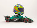 Fernando Alonso and his Aston Martin AMR25 | Limited Edition 2025 | Bichuelu Miniatures