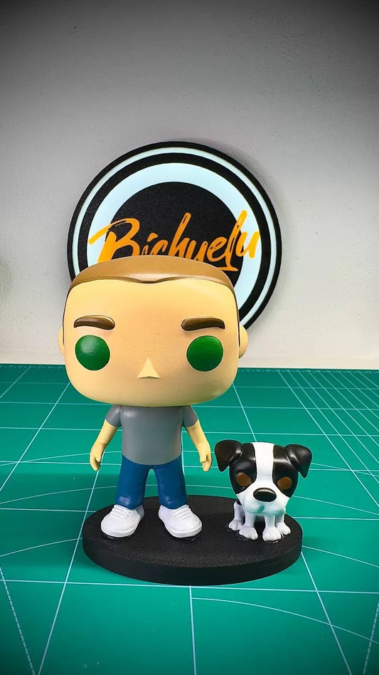 Funko Pop Chico y Mascota (Perro)