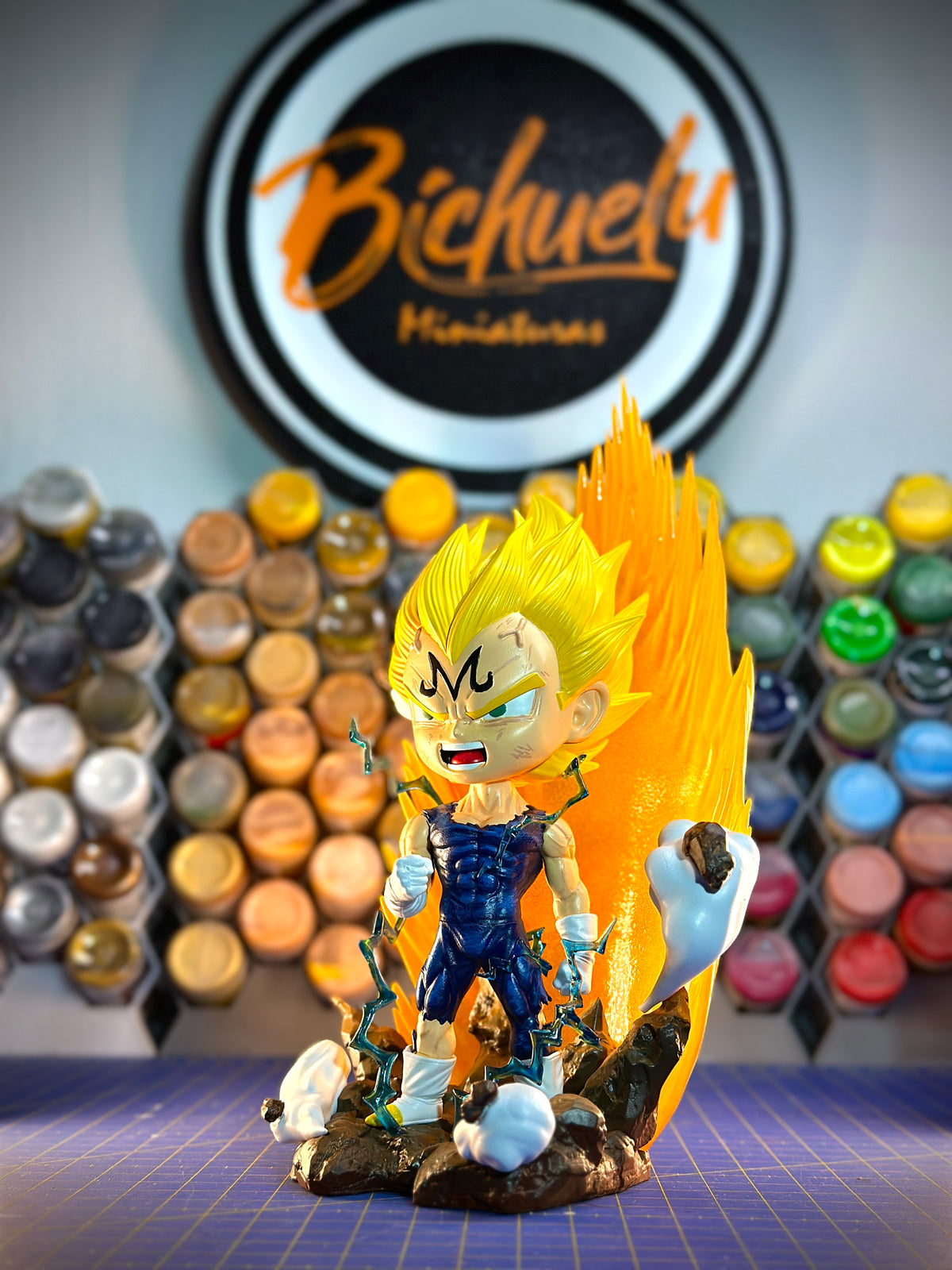 Majin Vegeta Chibi | Figura coleccionable Dragon Ball Z