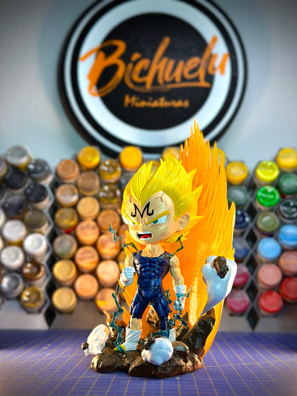 Majin Vegeta | Collectible Figure Inspired by Dragon Ball Z | Exclusive Anime Fan Edition