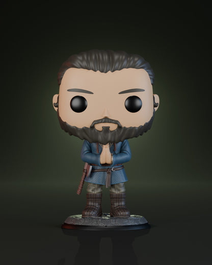 Athelstan | Figura Coleccionable Inspirada en Vikings | Estilo Pop Exclusivo