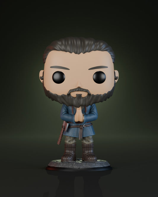 Athelstan | Figura Coleccionable Inspirada en Vikings | Estilo Pop Exclusivo