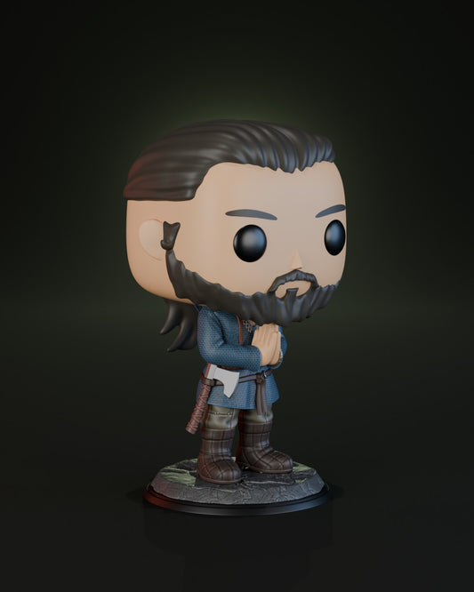 Athelstan | Figura Coleccionable Inspirada en Vikings | Estilo Pop Exclusivo