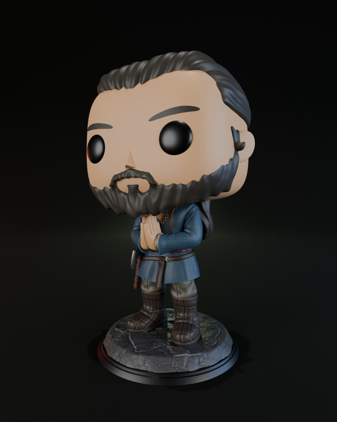 Athelstan | Figura Coleccionable Inspirada en Vikings | Estilo Pop Exclusivo