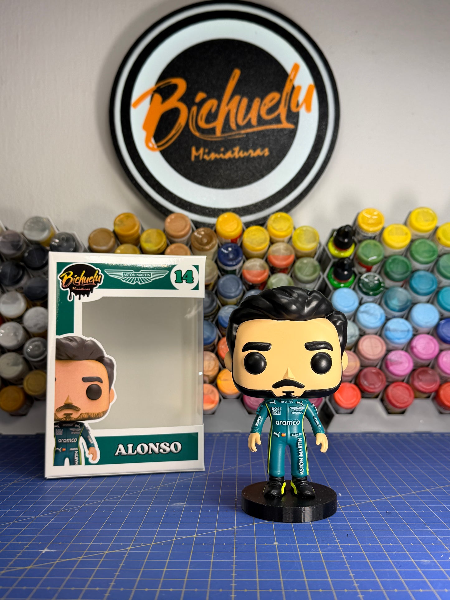 Fernando Alonso 2025 | Collectible Figure Inspired by F1 2025 | Exclusive Edition for Formula 1 Fans