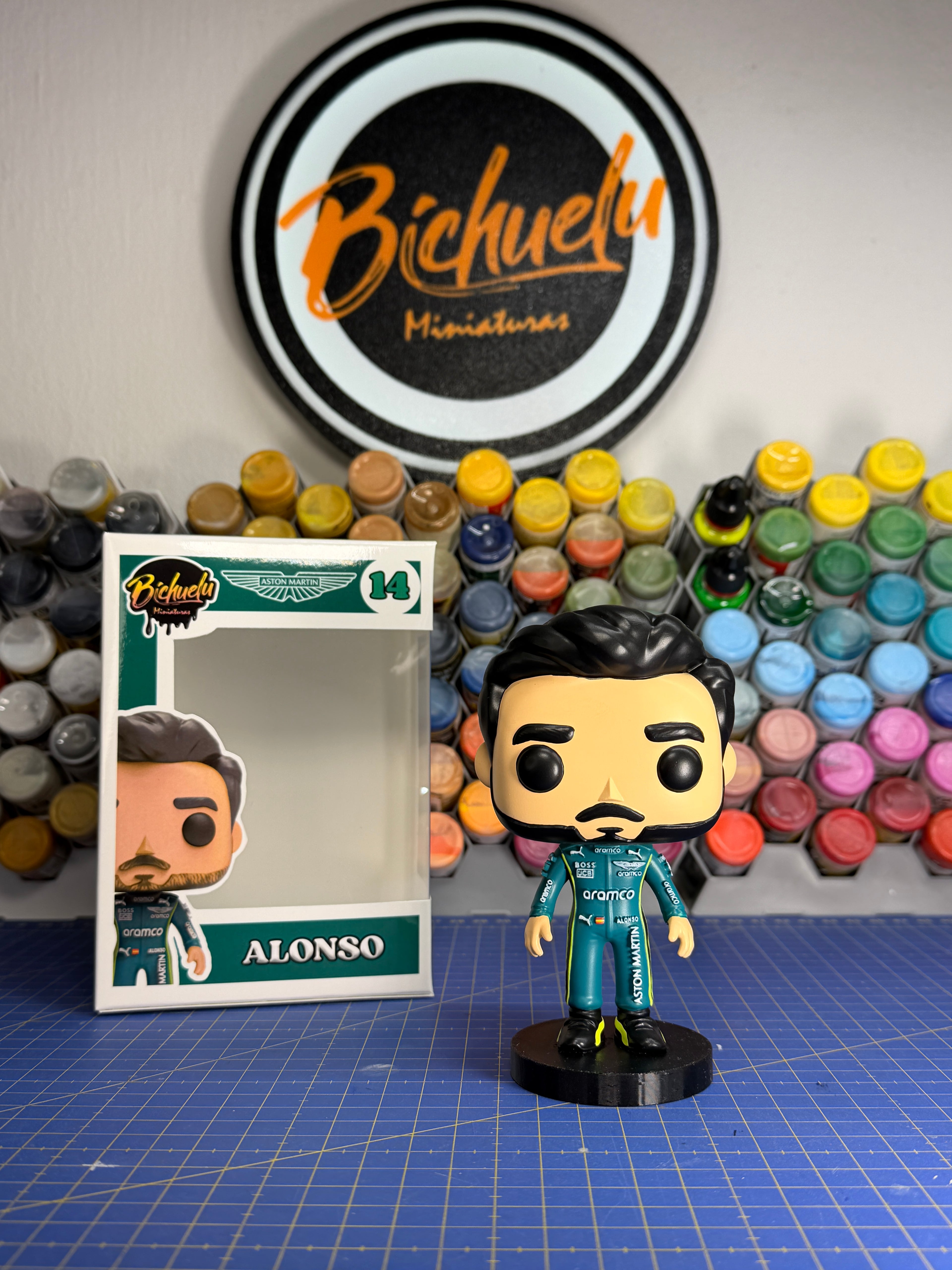 Fernando Alonso 2026 | F1-Inspired Collectible Figure | Exclusive Edition for Motorsport Fans