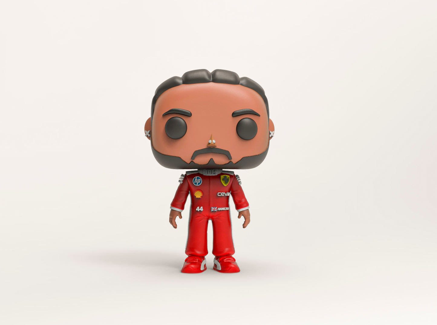 *NUEVO* Lewis Hamilton 2026 | Figura Coleccionable Inspirada en un Múltiple Campeón del Automovilismo 2025 | Edición Exclusiva para Fans de la Velocidad