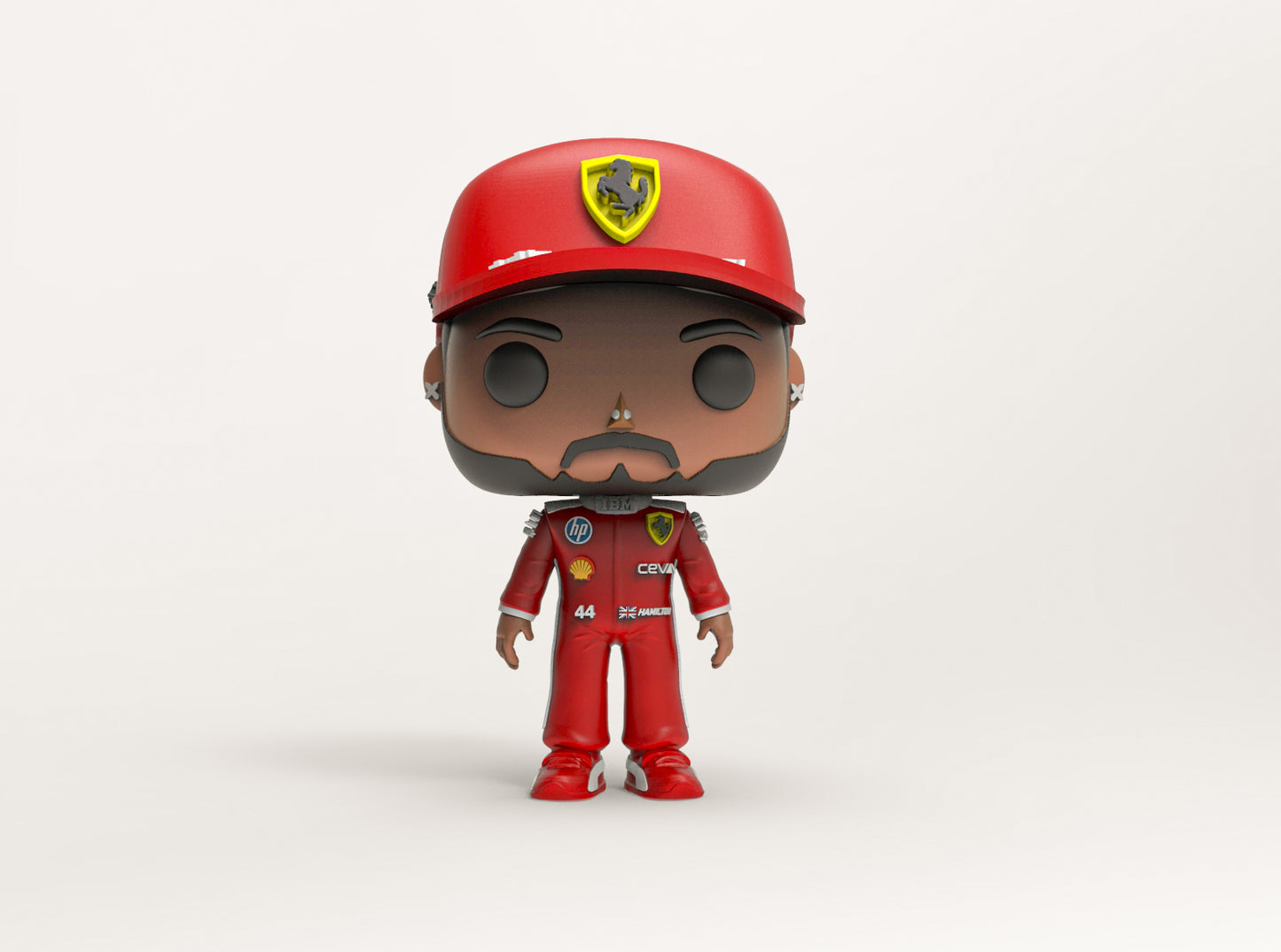 *NUEVO* Lewis Hamilton 2026 | Figura Coleccionable Inspirada en un Múltiple Campeón del Automovilismo 2025 | Edición Exclusiva para Fans de la Velocidad