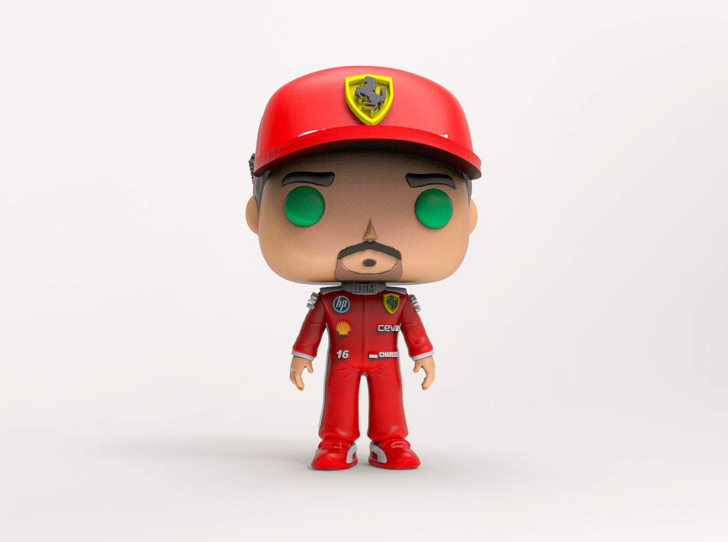 Charles Leclerc (Monza 2024 Edition) | Formula 1-Inspired Collectible Figure | Exclusive Edition for Motorsports Fans