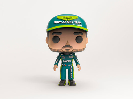 *NUEVO* Fernando Alonso 2026 | Figura Coleccionable Inspirada en F1 2026 | Edición Exclusiva para Fans de la Fórmula 1