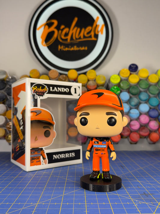 Lando Norris 2026 | Figura Coleccionable Inspirada en la F1 | Edición Exclusiva para Fans del Automovilismo