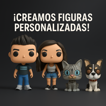 Figura Personalizada por Encargo al Estilo Funko Pop Coleccionable