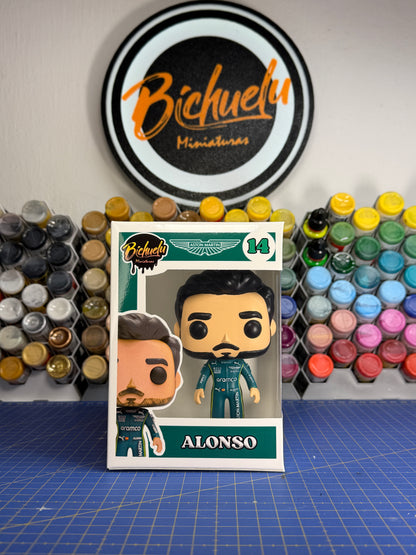 Fernando Alonso 2025 | Collectible Figure Inspired by F1 2025 | Exclusive Edition for Formula 1 Fans
