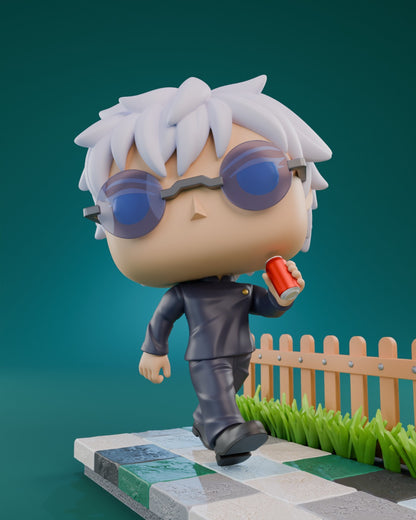 Gojo & Suguru | Figura Coleccionable Inspirada en Jujutsu Kaisen | Estilo Pop Exclusivo