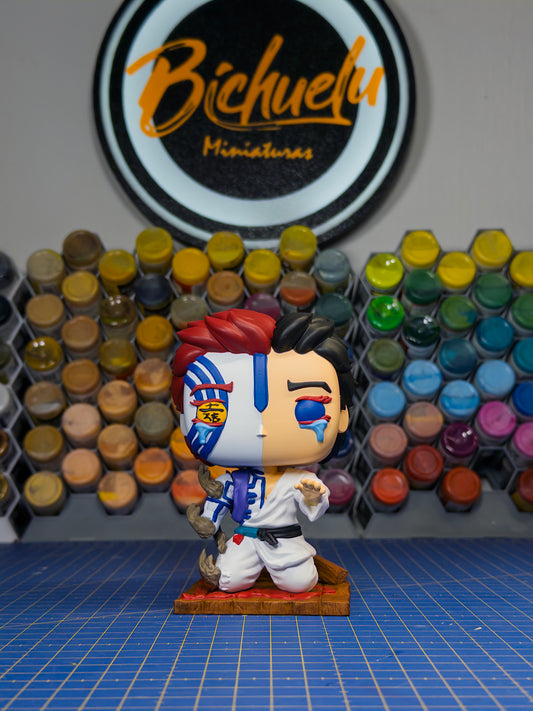 Akaza | Figura Coleccionable Inspirada en Demon Slayer | Estilo Pop Exclusivo