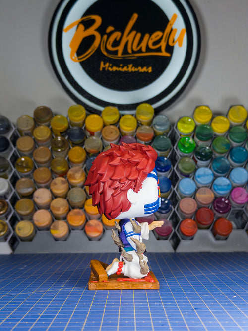 Akaza escena final | Figura coleccionable Demon Slayer