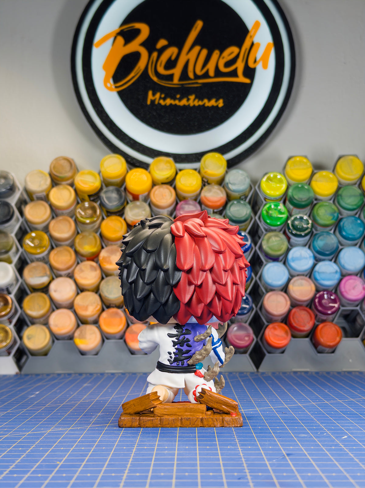 Akaza escena final | Figura coleccionable Demon Slayer