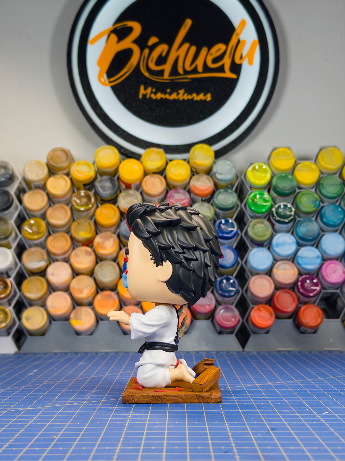 Akaza escena final | Figura coleccionable Demon Slayer