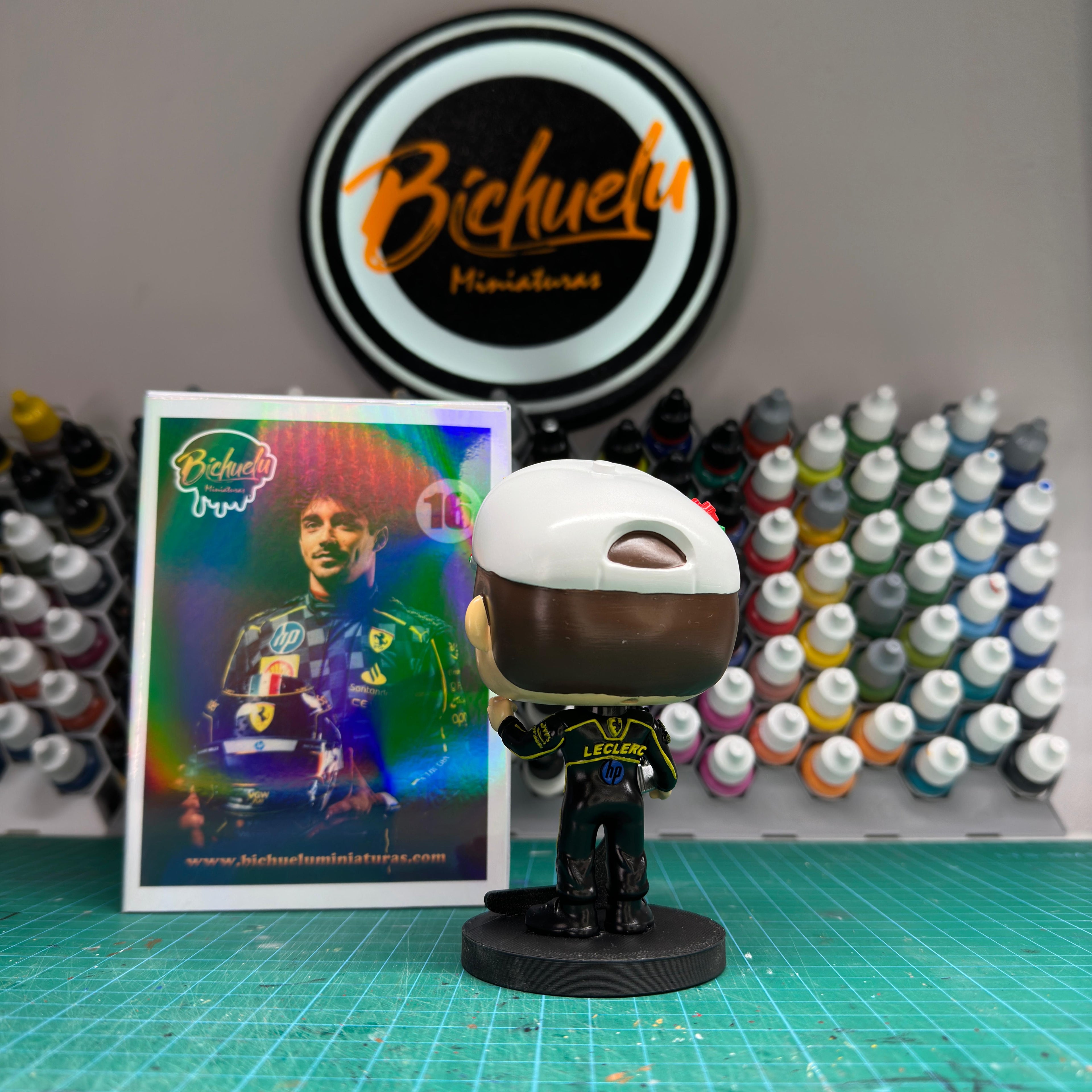 Charles Leclerc (Edición Monza 2024) | Figura coleccionable F1