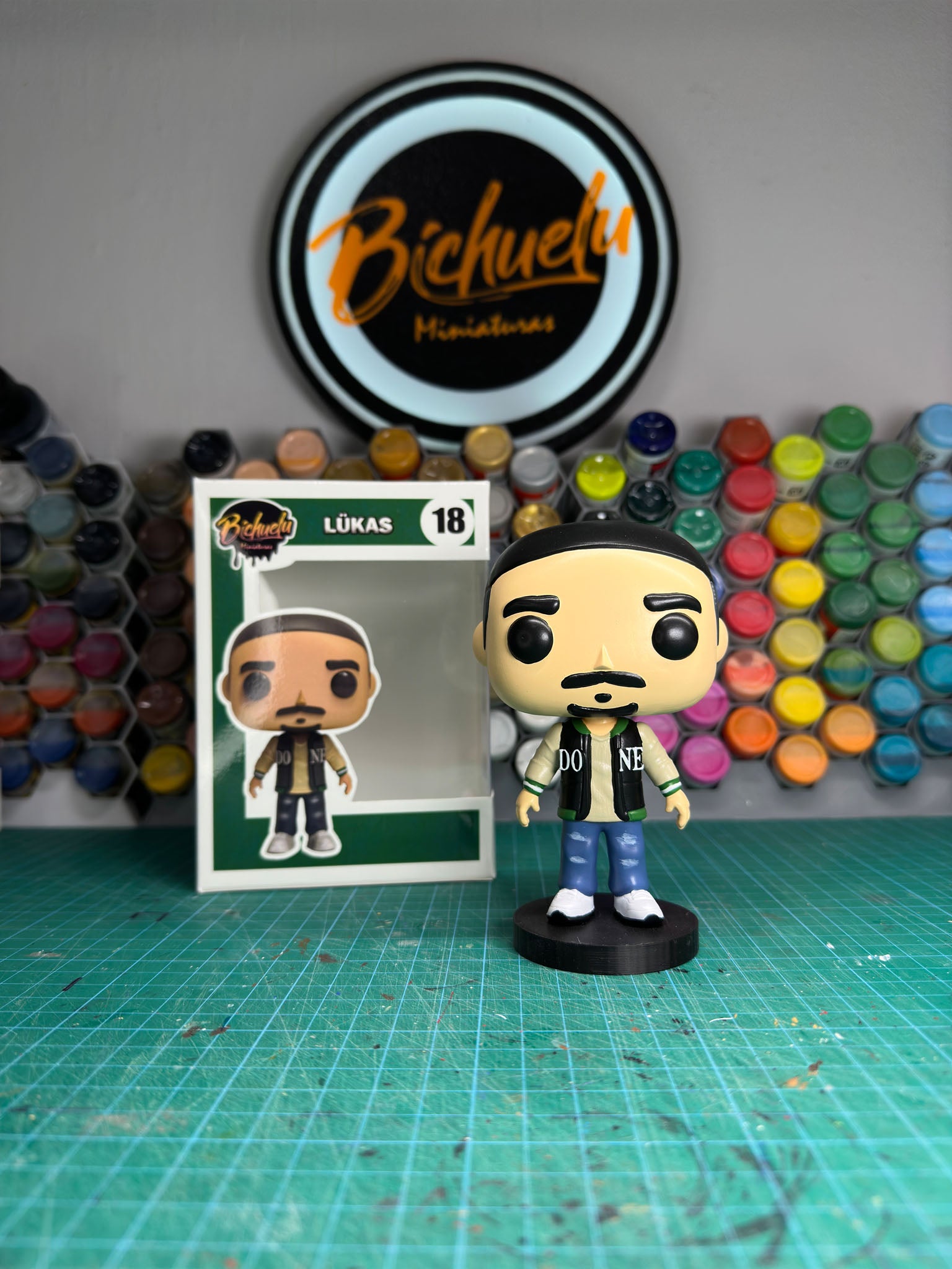 Custom Funko Pop Style Collectible Figure