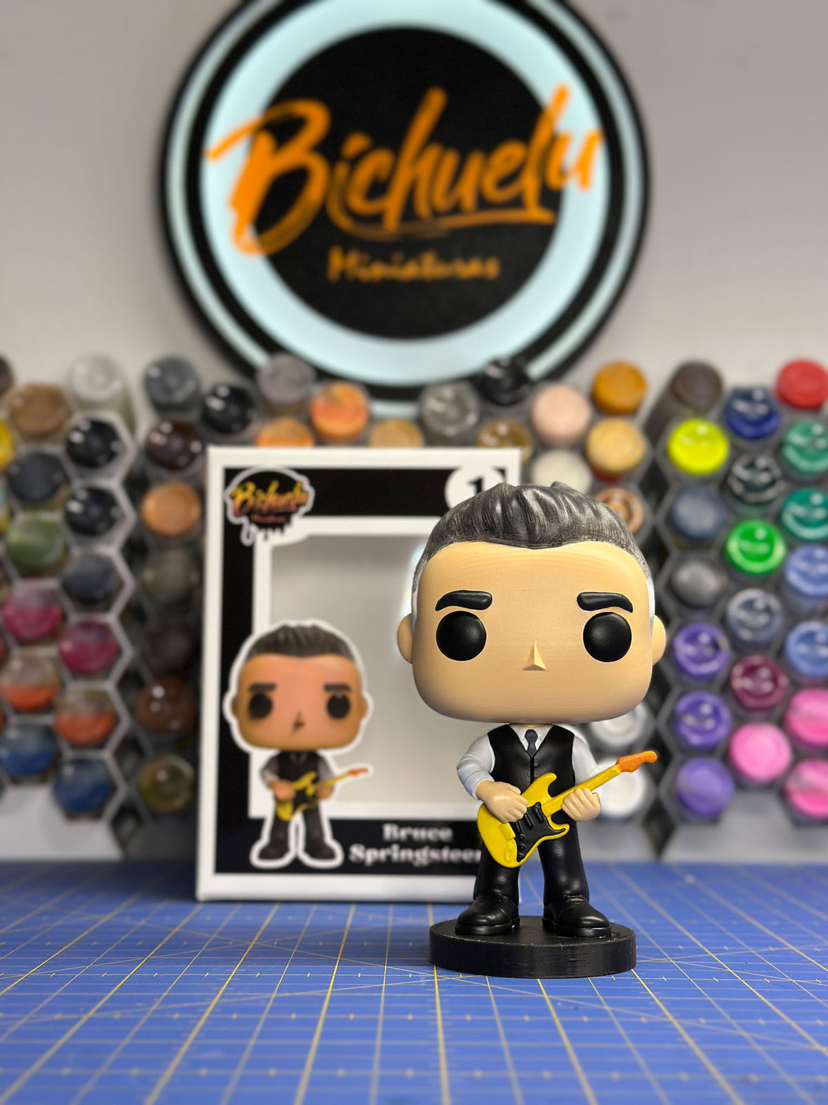 Ejemplo de figura personalizada creada a partir de un personaje elegido por el cliente