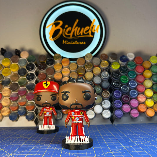 Hamilton | Collectible Figure Inspired by a Multiple 2025 Motorsport Champion | Exclusive Edition for Speed ​​Fans