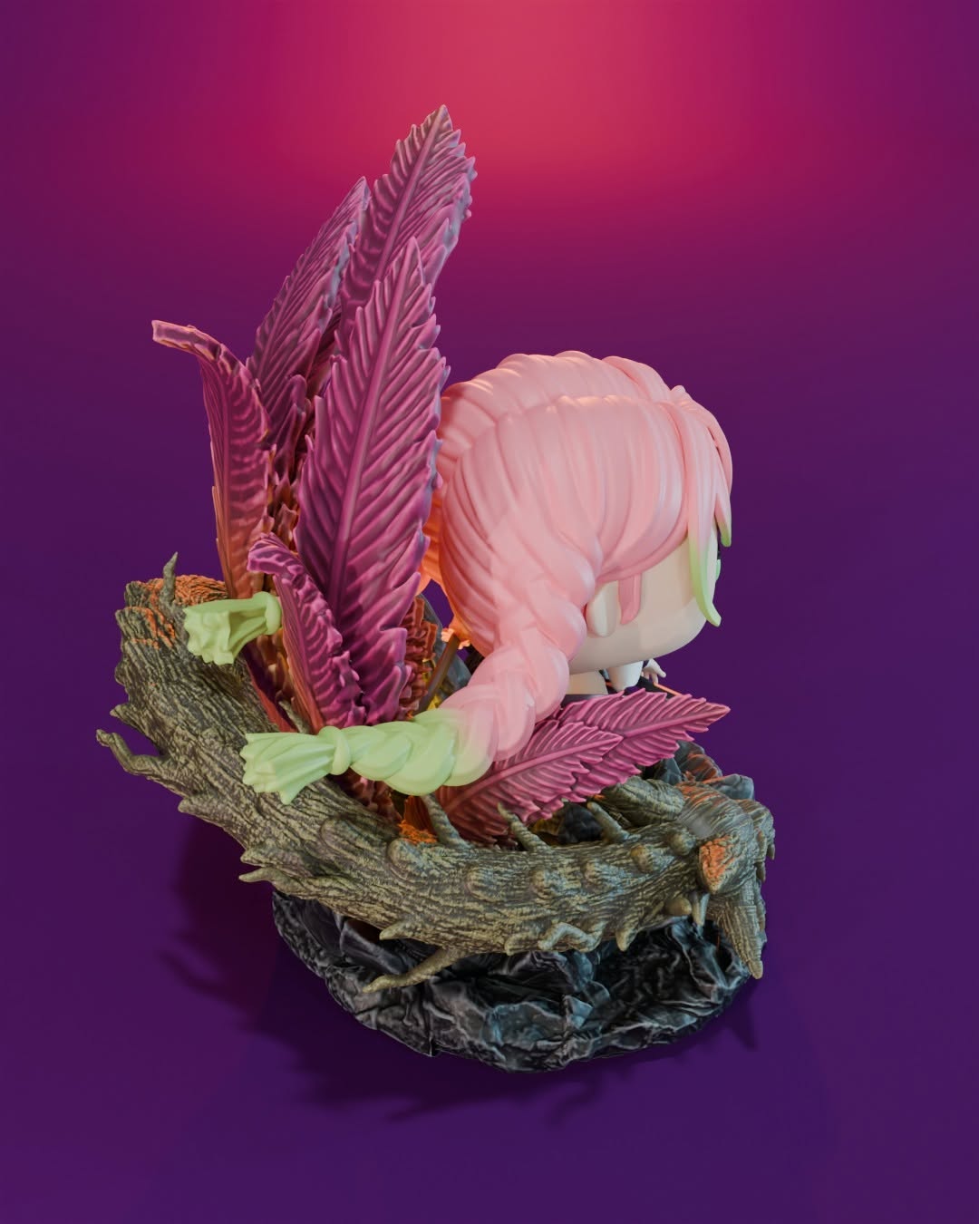 Mitsuri Kanroji | Figura Coleccionable Inspirada en Demon Slayer | Edición Exclusiva para Fans del Anime