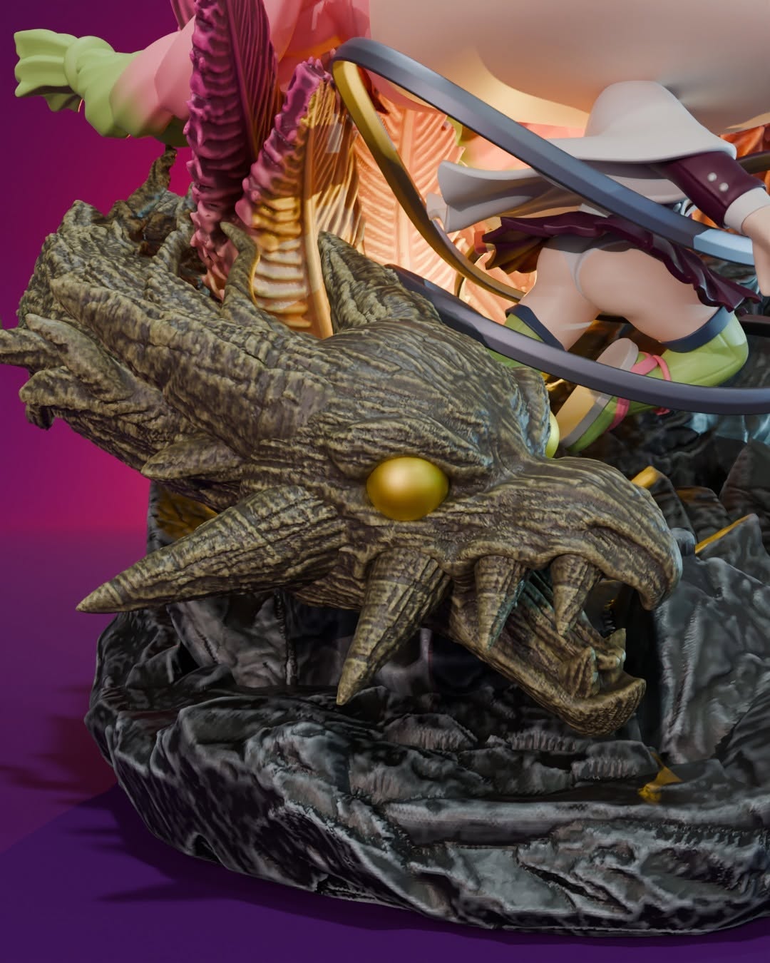 Mitsuri Kanroji | Figura Coleccionable Inspirada en Demon Slayer | Edición Exclusiva para Fans del Anime