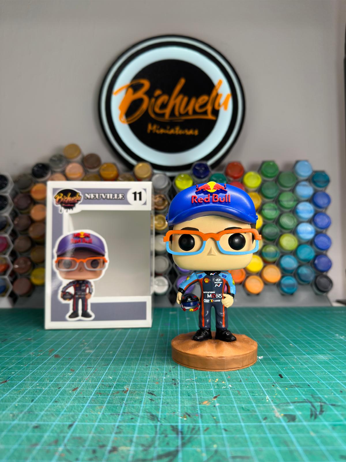 Figura Thierry Neuville | Coleccionable Exclusivo del Rally WRC