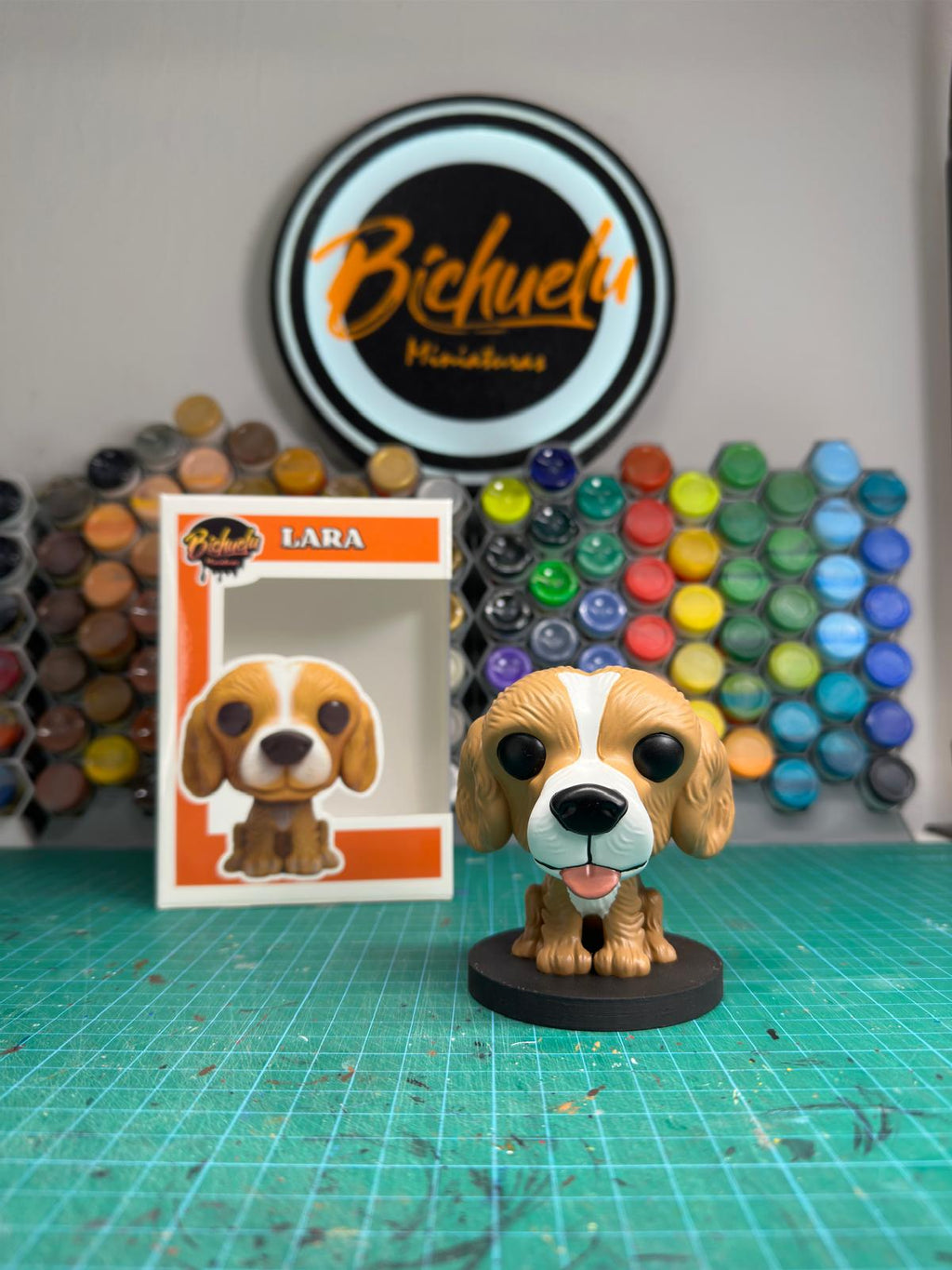 Figura personalizada de mascota