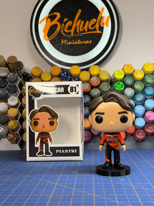 Oscar Piastri | Figura Coleccionable Inspirada en la F1 | Edición Exclusiva para Fans del Automovilismo